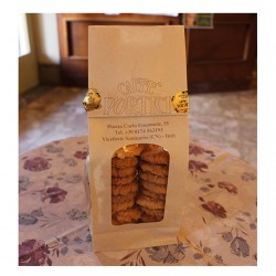 CAFFÈ PORTICI - PASTICCERIA GELATERIA biscotti artigianali di farina di granoturco rotonde 230gr