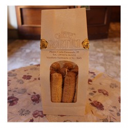 CAFFÈ PORTICI - PASTICCERIA GELATERIA biscotti artigianali di farina di granoturco lunghe 230gr