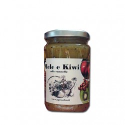 Composta di mele e kiwi alla cannella gr. 310